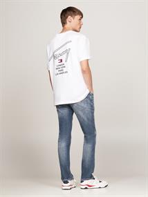 TJM REG SIG CITY TWIST TEE EXT white