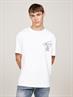 TJM REG SIG CITY TWIST TEE EXT white