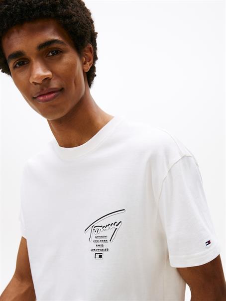 TJM REG SIGN CITY TEE EXT ancient white