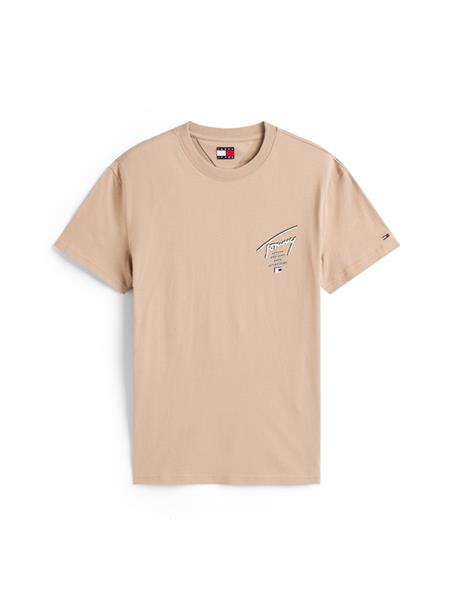 TJM REG SIGN CITY TEE EXT coastal taupe