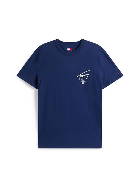 TJM REG SIGN CITY TEE EXT dark night navy