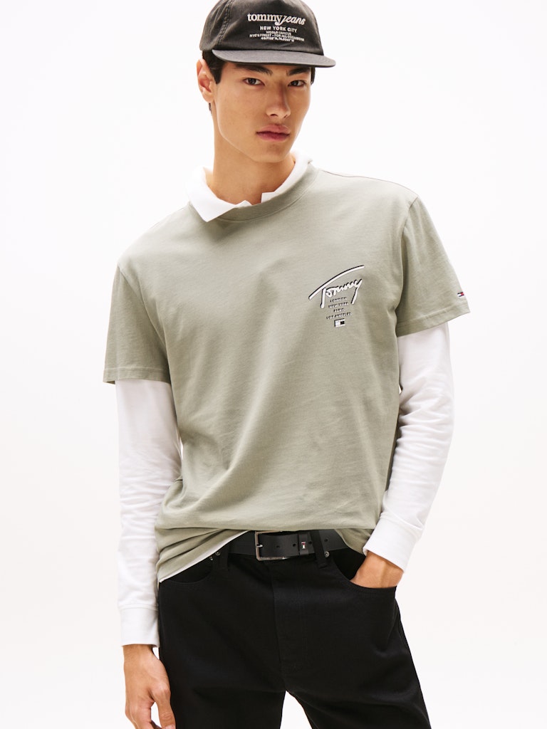 Tommy Jeans Herren T-Shirt Dm0dm22120 günstig online kaufen