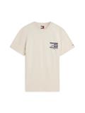TJM REG SIGN FLAG SS TEE EXT classic beige