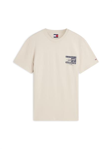 TJM REG SIGN FLAG SS TEE EXT classic beige