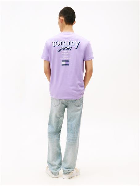TJM REG SIGNATURE CITY TEE ophelia purple