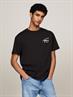 TJM REG SIGNATURE PRINT TEE EXT black