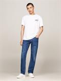 TJM REG SIGNATURE PRINT TEE EXT white