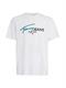 TJM REG SPRAY POP COLOR TEE EXT white