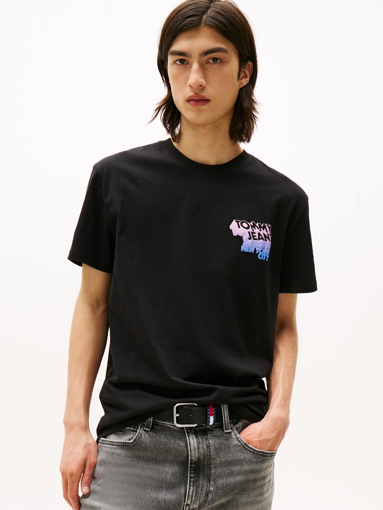 Tommy Jeans Herren T-Shirt Dm0dm21589 günstig online kaufen