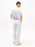 TJM REG STACK BACKPRINT TEE EXT ecru