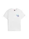 TJM REG STACK BACKPRINT TEE EXT ecru