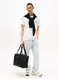 TJM REG STACK BACKPRINT TEE EXT ecru