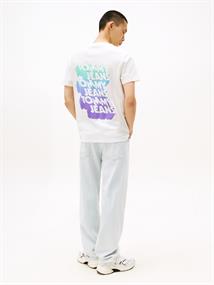 TJM REG STACK BACKPRINT TEE EXT ecru