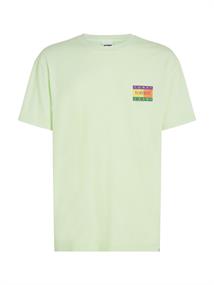TJM REG SUMMER FLAG TEE EXT opal green