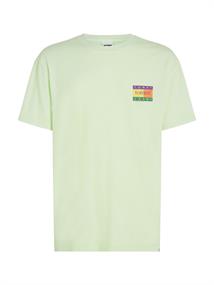 TJM REG SUMMER FLAG TEE EXT opal green