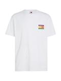 TJM REG SUMMER FLAG TEE EXT white