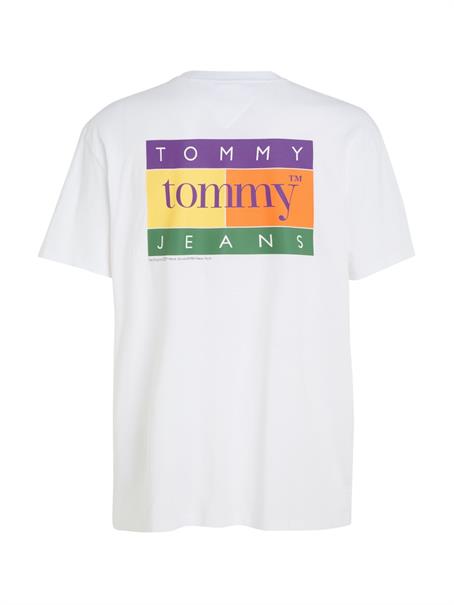 TJM REG SUMMER FLAG TEE EXT white