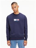 TJM REG TARTAN FLAG CREW twilight navy