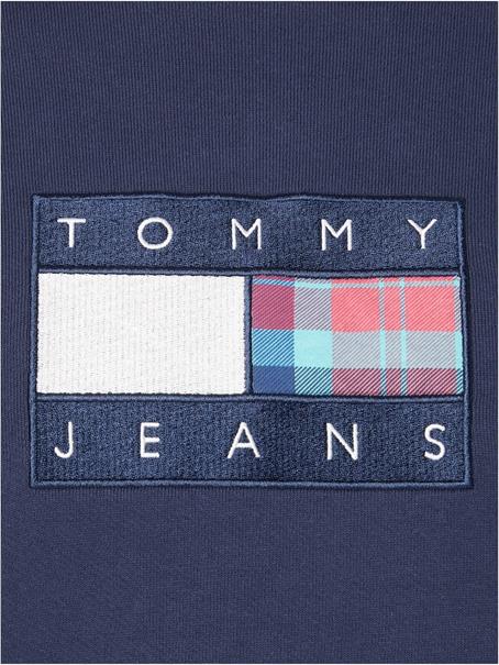 TJM REG TARTAN FLAG CREW twilight navy