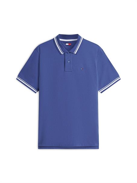TJM REG TIPPED POLO EXT blue storm
