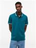 TJM REG TIPPED POLO EXT polar teal
