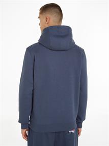 TJM REG TONAL LINEAR LOGO HOODIE twilight navy