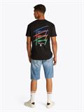 TJM REG TWISTED SIGNTR TEE EXT black