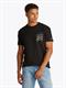 TJM REG TWISTED SIGNTR TEE EXT black