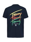 TJM REG TWISTED SIGNTR TEE EXT dark night navy