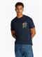TJM REG TWISTED SIGNTR TEE EXT dark night navy