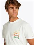 TJM REG TWISTED SIGNTR TEE EXT ecru