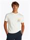 TJM REG TWISTED SIGNTR TEE EXT ecru