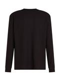 TJM REG WAFFLE L/S TEE black