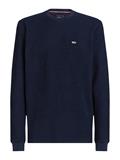TJM REG WAFFLE L/S TEE dark night navy