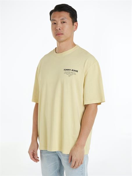 TJM REG WASHED ESSENTIAL TJ TEE lemon zest