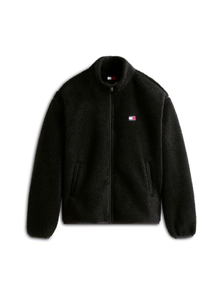 TJM RLX BADGE ZIP-THRU TEDDY EXT black