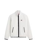 TJM RLX BADGE ZIP-THRU TEDDY EXT cream