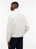 TJM RLX BADGE ZIP-THRU TEDDY EXT cream