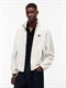 TJM RLX BADGE ZIP-THRU TEDDY EXT cream