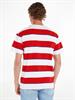 TJM RLX BOLD STRIPE TEE deep crimson