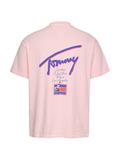 TJM RLX FADED GRAPHIC TEE EXT precious pink