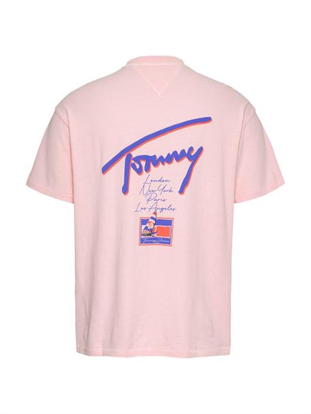 TJM RLX FADED GRAPHIC TEE EXT precious pink