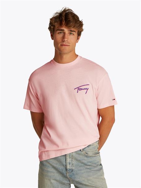 TJM RLX FADED GRAPHIC TEE EXT precious pink