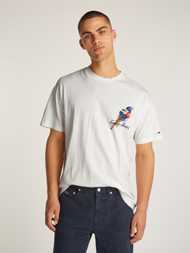 Tommy Jeans Herren T-Shirt Dm0dm20352 günstig online kaufen