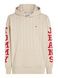 TJM RLX PINSTRIPE HOODIE beige