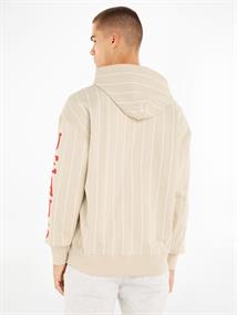 TJM RLX PINSTRIPE HOODIE beige