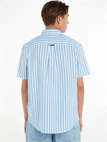 TJM RLX SS STRIPE LINEN SHIRT skysail - stripe