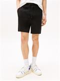 TJM RLX WAFFLE SCRIPT BEACH SHRT black