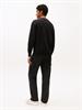 TJM RLX WAFFLE SCRIPT CREW black