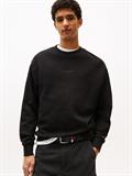 TJM RLX WAFFLE SCRIPT CREW black